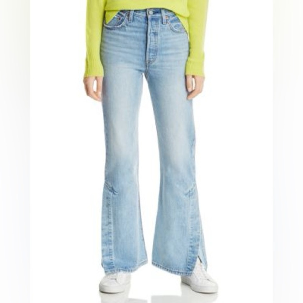 Levi’s for Free People Ribcage Split Flare Jeans